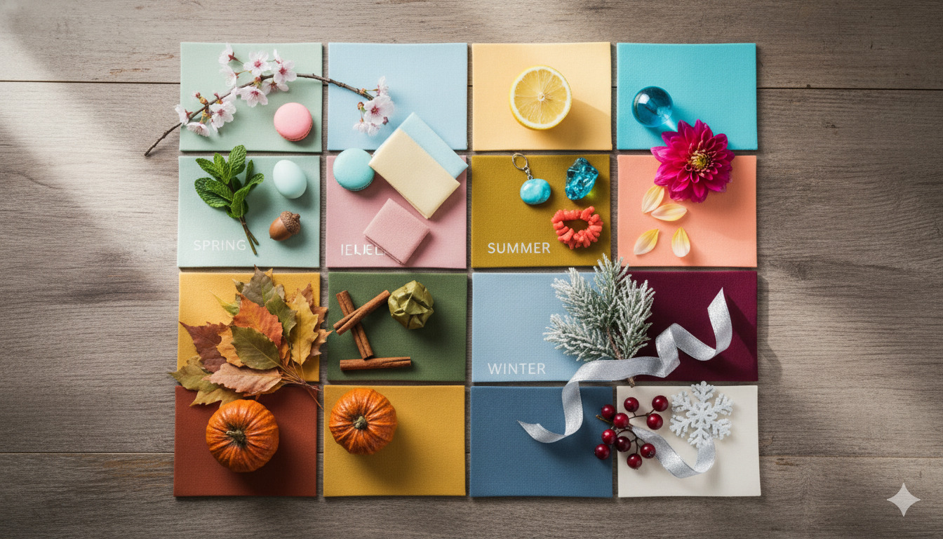 Seasonal color palette inspiration